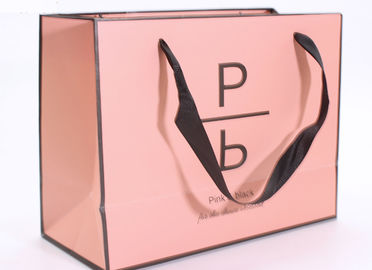 Nauwkeurige Druk Roze Document Boodschappentassen, Buitensporige Boutique het Winkelen Zakken leverancier