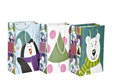 Eco - vriendschappelijke Gedrukte Kraftpapier-Document Glanzende Zakken/de Oppervlakte van de Steenlaminering het Eindigen leverancier