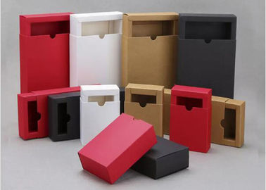 kopen Het rechthoekige Kleine Kraftpapier-Document Giftvakje, het Document van 350g Kraftpapier Ladevakje paste Kleur aan online manufacture