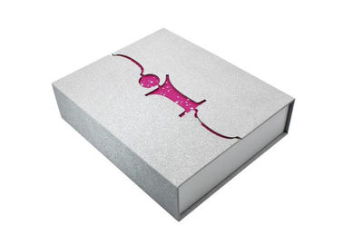 De elegante Stijldouane drukte Zilveren de Kleurengrootte 22 van Giftdozen * 30 * 7CM leverancier