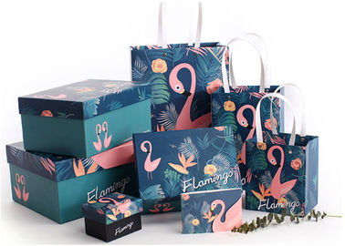 kopen Gedrukte de Giftdozen van de beeldverhaalflamingo Douane voor Familie/Reclamebevordering online vervaardiging