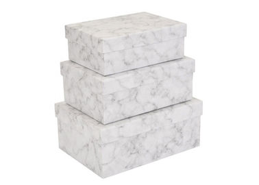 kopen De moderne Doos van de Luxe Marmeren Gift, 4C-Rekupereerbare de Giftdozen van het Drukkarton online vervaardiging