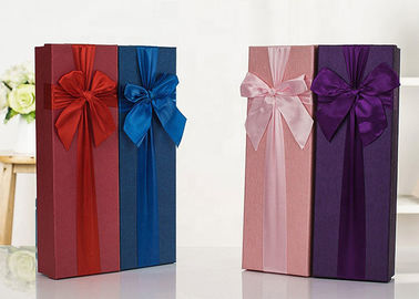 Aangepaste Kleurendocument Gift Verpakkingsvakje Grootte 34 * 11 * 5cm voor Bloem leverancier