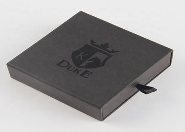 Het zwarte van de Gift Verpakkende Dozen van de Kleurenluxe Embleem van Cutsomized Opnieuw te gebruiken voor Armband leverancier