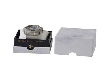 Marmeren de Giftdoos van kartonmorden, de Enige Dozen van de Horlogegift met Hoofdkussen leverancier
