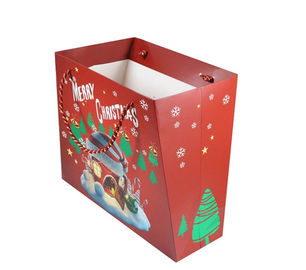 De aangepaste Gepersonaliseerde Grootte drukte Gift in zakken doet Met een laag bedekt Document Materiaal voor Kerstmis leverancier