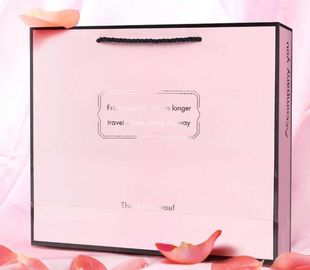 Roze Kleur Gepersonaliseerde Document het Winkelen Beschikbare Zakken Populaire ODM/OEM leverancier