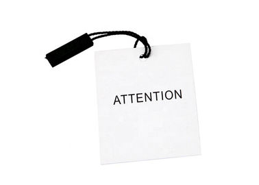 kopen De biologisch afbreekbare Gedrukte Douane hangt Markeringendocument Materiële Beschikbare OEM/ODM online vervaardiging