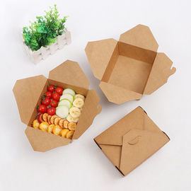 Vouwend Meeneem De Milieubescherming van Voedseldozen Diverse Beschikbare Grootte leverancier