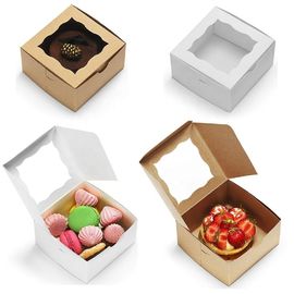 De bakkerijcake haalt Doos, Voedsel Verpakkingsdozen met Duidelijk het Bekijken Venster weg leverancier