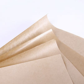 Voedselrang het Verpakken Document Vetvrije het Document van Kraftpapier Materiaal Aangepaste Grootte leverancier