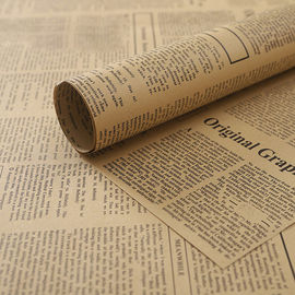 Chemisch afbreekbaar het Verpakken Papierformaat 50 * 70cm Niet gebleekt Kraftpapier Document Materiaal leverancier