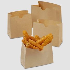 Het pakpapiervoedsel doet in zakken/Kraftpapier-Document het Type van Gusseted van Snackzakken Bestand Vet leverancier
