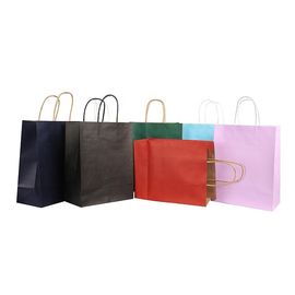 De modieuze Kraftpapier-Document Zakken rangschikken 21 * 11 * 27cm Diverse Beschikbare Kleur leverancier
