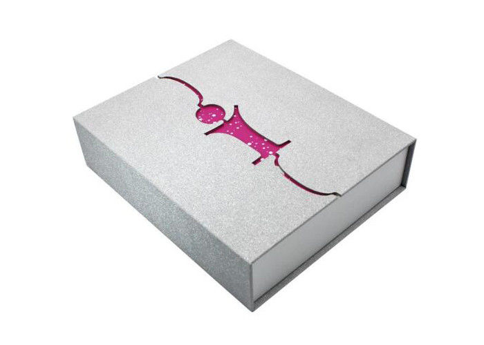 De elegante Stijldouane drukte Zilveren de Kleurengrootte 22 van Giftdozen * 30 * 7CM leverancier