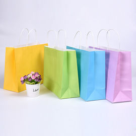 Good price Elegante Modieuze PakpapierBoodschappentassen, Gekleurde Document Zakken met Handvatten online