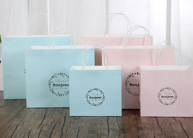 Good price De gevoelige Gedrukte Kraftpapier-Document Zakken/de Gedrukte Document Boodschappentassen om het even welk kleuren Beschikbaar online