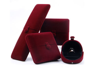 Good price Van de Luxejuwelen van de flanelstof de Giftdozen met Unieke Dubbele Openingsmethode online