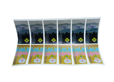 Good price Het laserhologram personaliseerde Zelfklevende Etiketten met Speciale Metllic-Textuur online