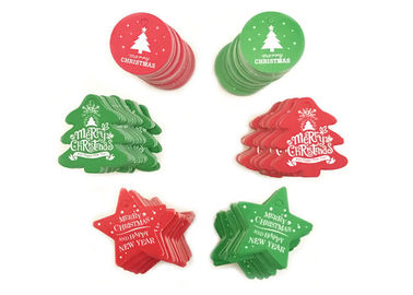 Good price Gedrukte de Douane van de Kerstmisstijl hangt Markeringen Diverse Vorm voor DIY-Decoratiegift online