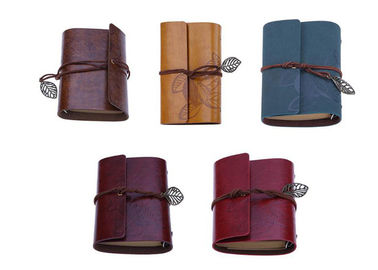 Good price Aangepast Kleur Gepersonaliseerd Embleemnotitieboekje, Spiraalvormig Leer Verbindend Reisdagboek online