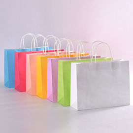 Good price Aangepaste Grootte Gekleurde Kraftpapier-Document Zakken, de Zakken Vriendschappelijke Eco van de Pakpapiergift - online
